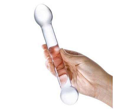 Szklane dildo - Glas Curved G-Spot Stimulator